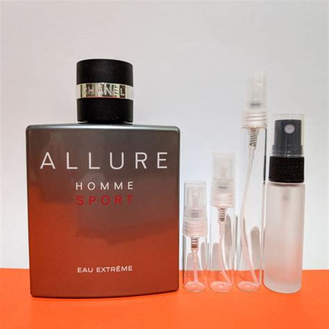 chanel eau extreme allure tester|Chanel Allure homme sport decant.